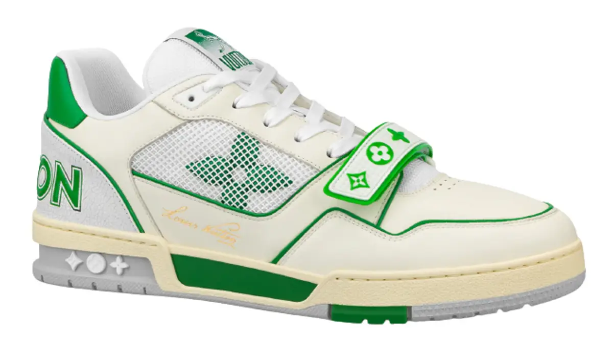 Louis Vuitton LV Trainer #54 Green White - Reservation Link - ¥50 + 10  (Deposit) + 619 (Balance) or ¥669 + 10 (Total) - General Sale Price ¥719 +  10 - Shipping In 15 - 20 Days : r/AutonomousReps