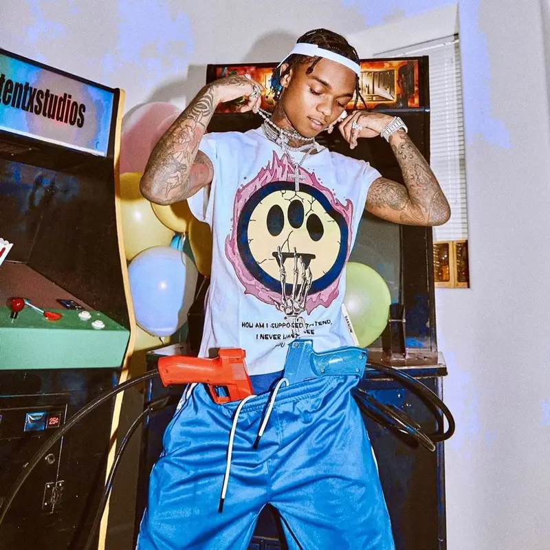 Swae Lee outfit in Barrow, 2021