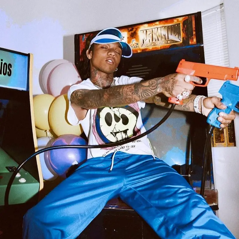 Swae Lee outfit in Barrow, 2021