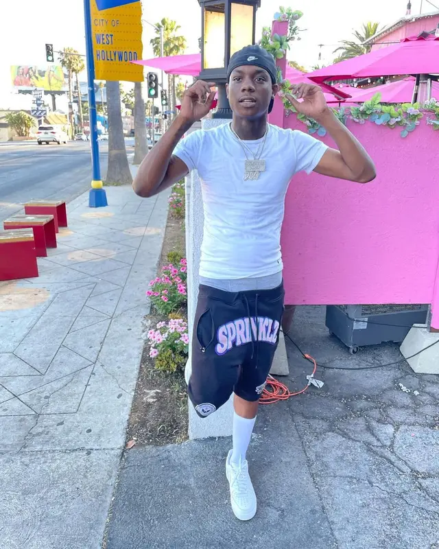 DCG Bsavv outfit in Polo Ralph Lauren, Sprinklz, and Nike, 2021