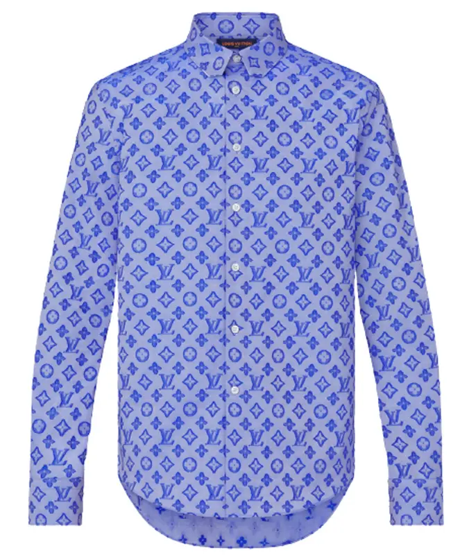 Louis Vuitton Regular Dna Collar Shirt