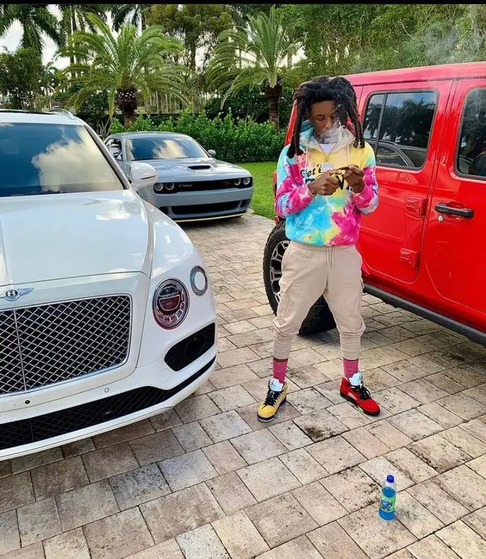 Raw Youngin outfit in Get Em Gone and Jordan, 2020