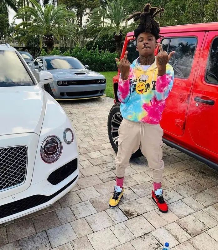 Raw Youngin outfit in Get Em Gone and Jordan, 2020