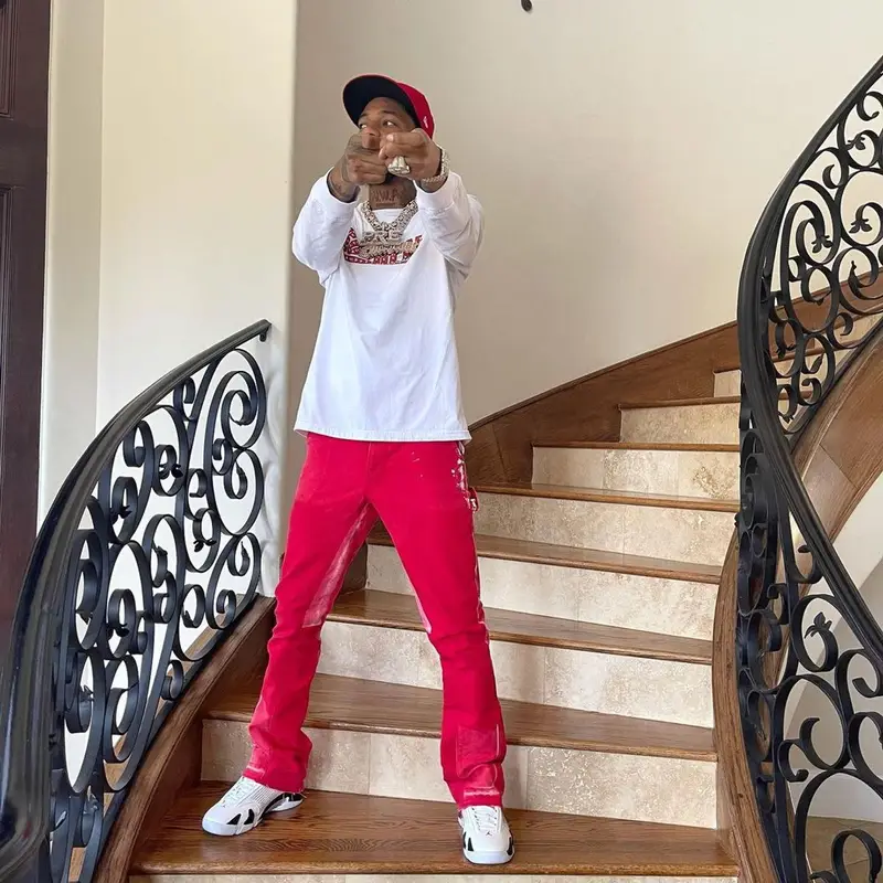 Key Glock outfit in Supreme, Gallery Dept., and New Era, 2021