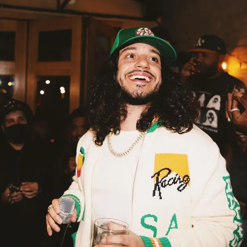 Russ outfit in Casablanca, Nike, and Valas Los Angeles, 2021