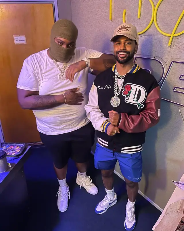 Peezy outfit in Adidas, Supreme, and New Era, 2021
