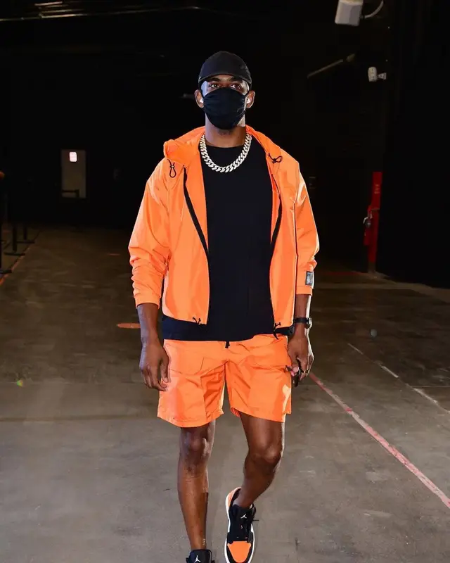 Chris Paul outfit in Reese Cooper and Nike, 2021