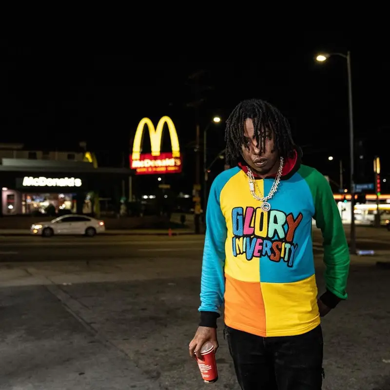 Ballout outfit in Glo Gang, 2019