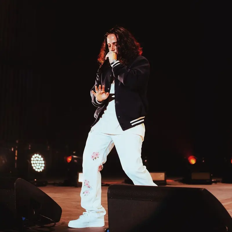 Russ outfit in Celine, Mouty, and Nike, 2021