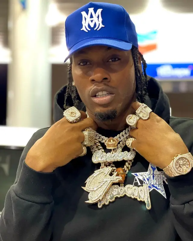 CJ So Cool outfit in Nike, Amiri, and Travis Scott Merch, 2021