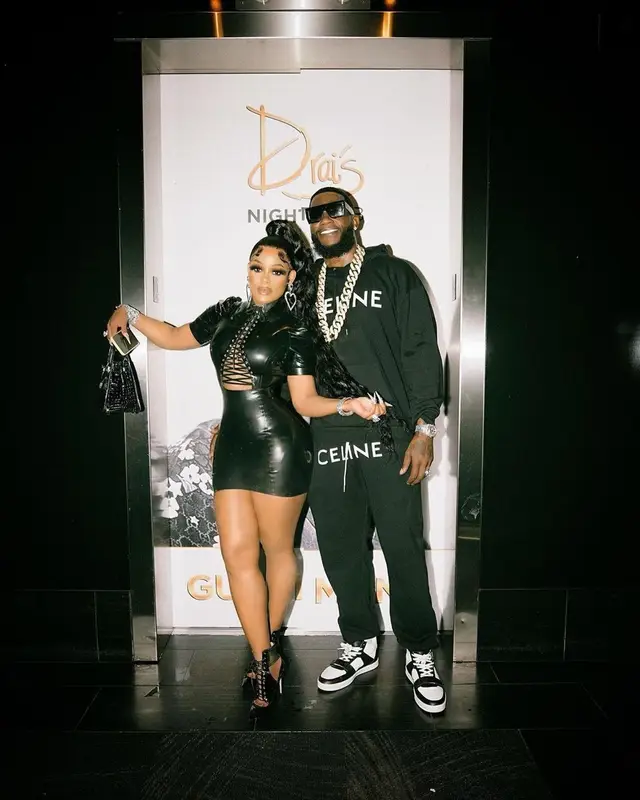 Gucci Mane outfit in Celine, 2021