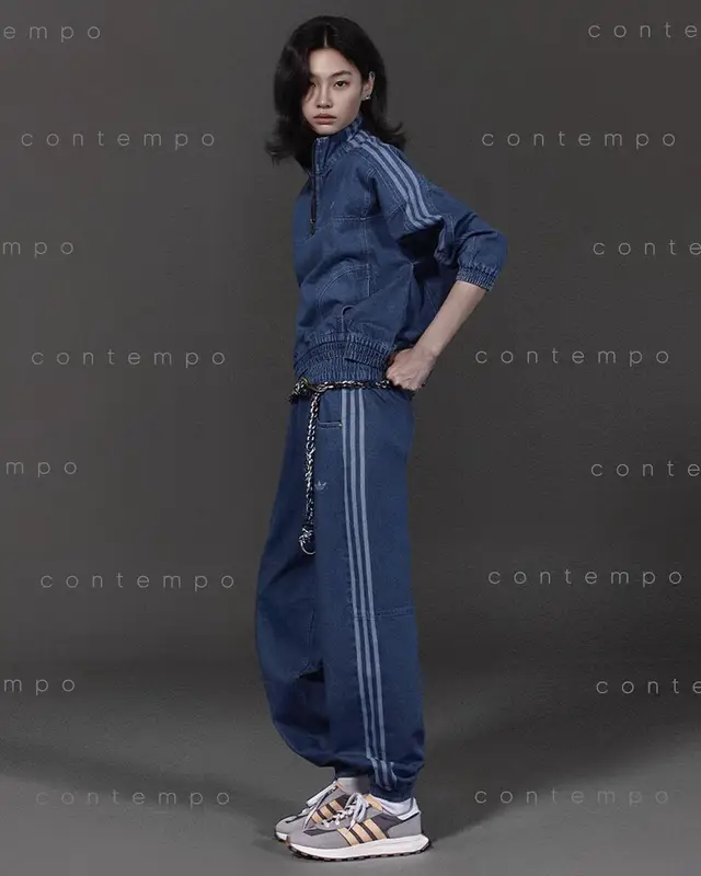 HoYeon Jung outfit in Adidas, 2021