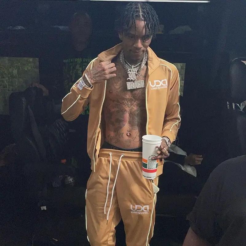 Soulja Boy outfit in Udigg Apparel, 2021