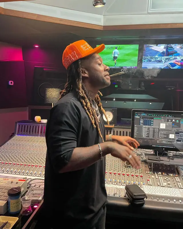 Ty Dolla Sign outfit in Mercee Maree, 2021