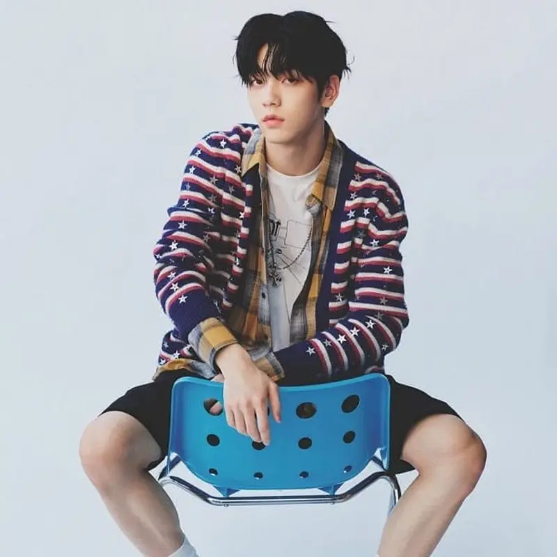 Soobin outfit in Celine and Saint Laurent, 2021