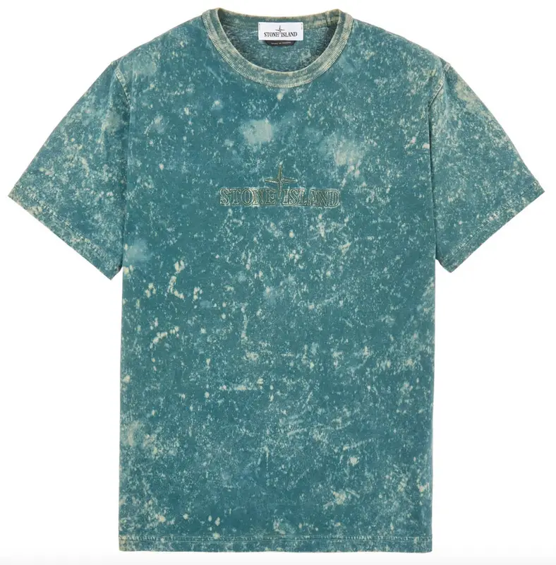 Stone Island Off-Dye Ovd Treatment Comfortable Fit T-Shirt $222