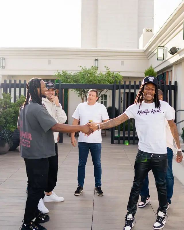 Wiz Khalifa outfit in Khalifa Kush, Rick Owens, and Nike, 2021
