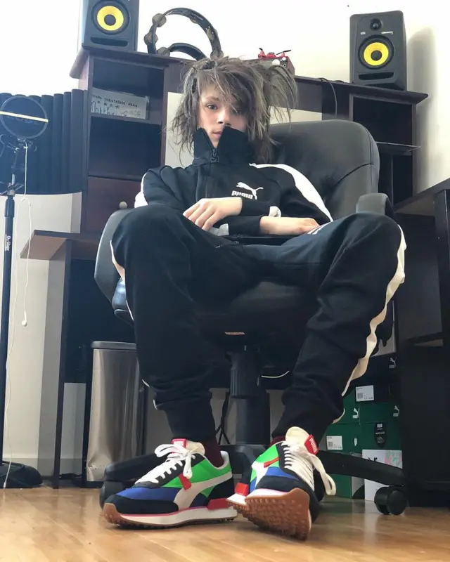 Matt Ox outfit in Puma, 2020
