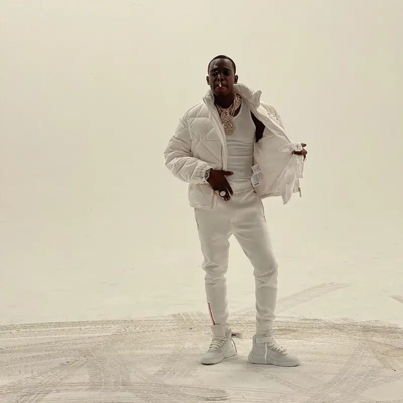 Bobby Shmurda outfit in Prada, 2021