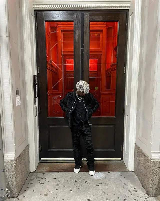 Ken Carson outfit in Rick Owens, 2021