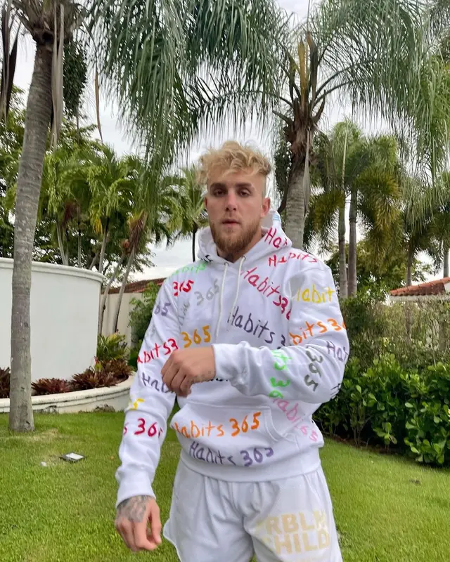 Jake Paul outfit in Habits 365, 2021
