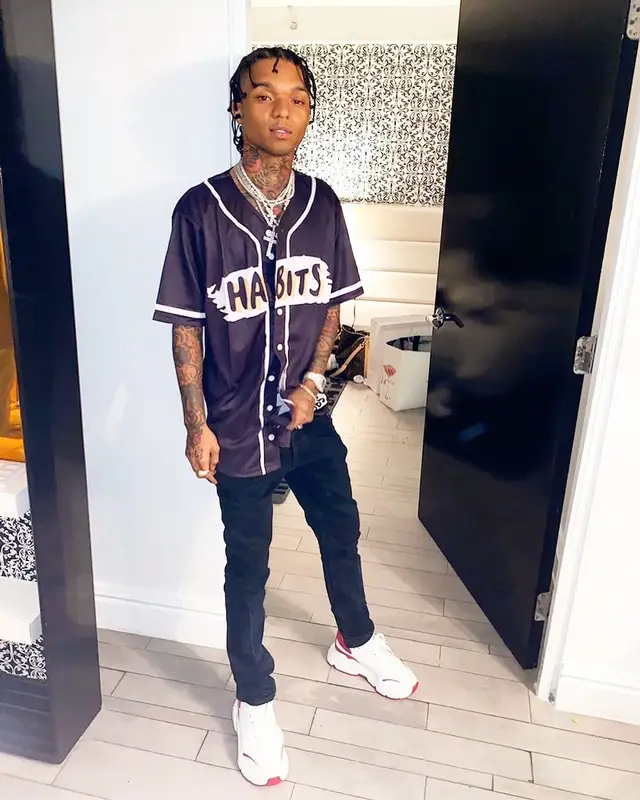 Swae Lee outfit in Habits 365, 2021