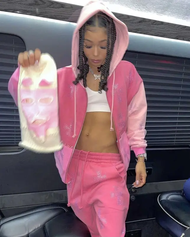 Coi Leray outfit in Unknown London , Nike, and Loso NYC, 2021