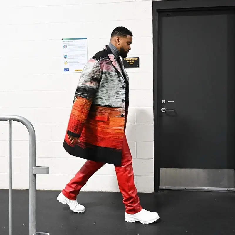 Jamal Adams outfit in Berluti, Martine Rose, and CamperLab, 2021