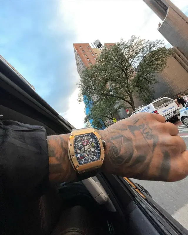 DDG outfit in Balenciaga and Richard Mille, 2021