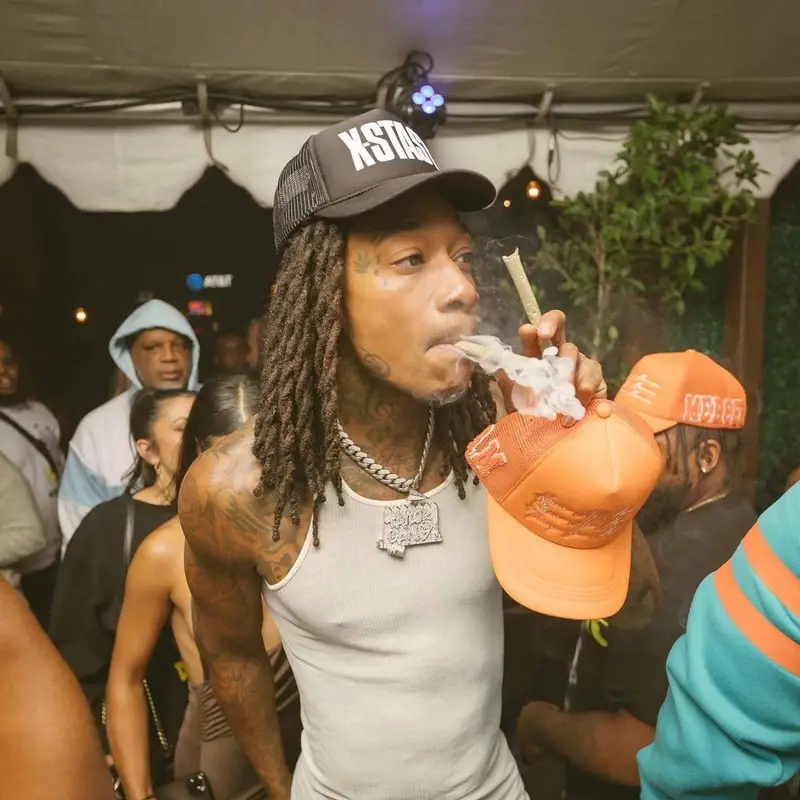 Wiz Khalifa outfit in Rick Owens and Mercee Maree, 2021