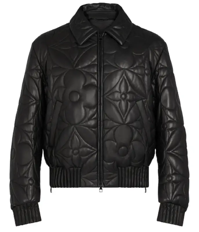 Louis Vuitton Shadow Monogram Embossed LV Monogram Moto Jacket - Black  Outerwear, Clothing - LOU448793