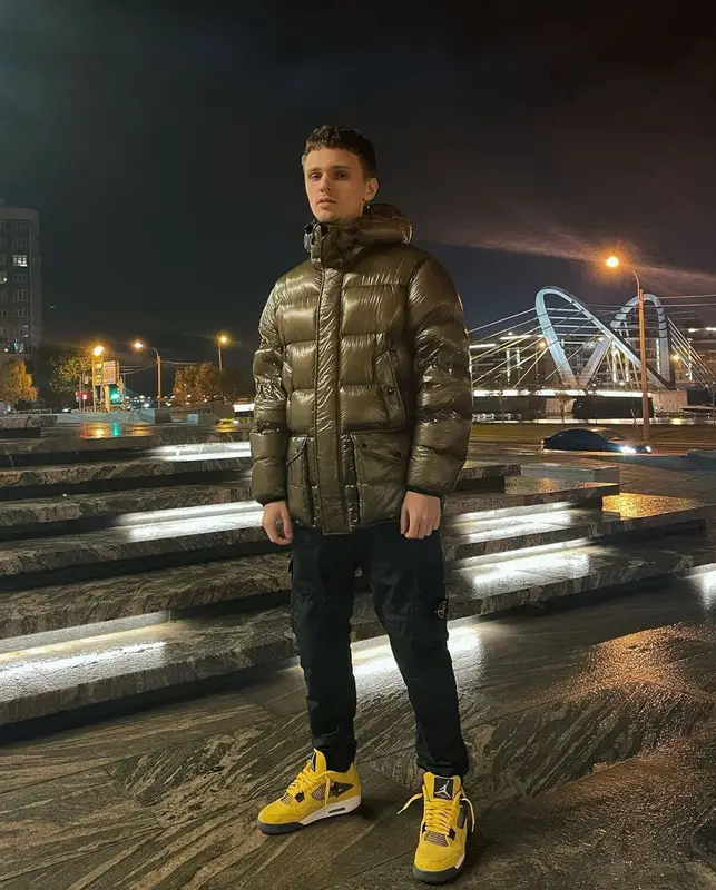 John However outfit in C.P. Company, Stone Island, and Jordan, 2021