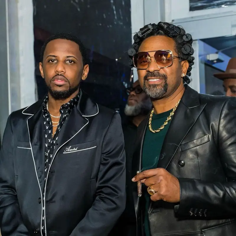Fabolous outfit in Amiri and Playboy, 2021