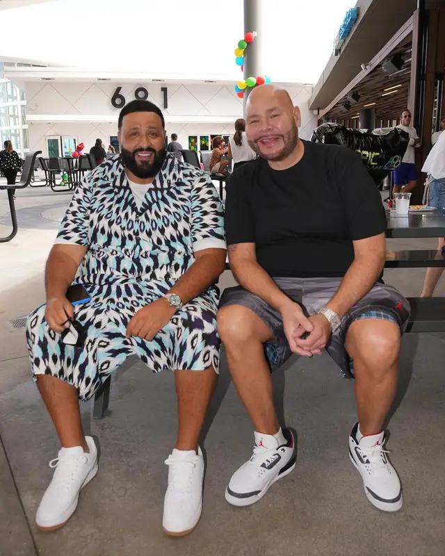 DJ Khaled outfit in Valentino and Nike, 2021