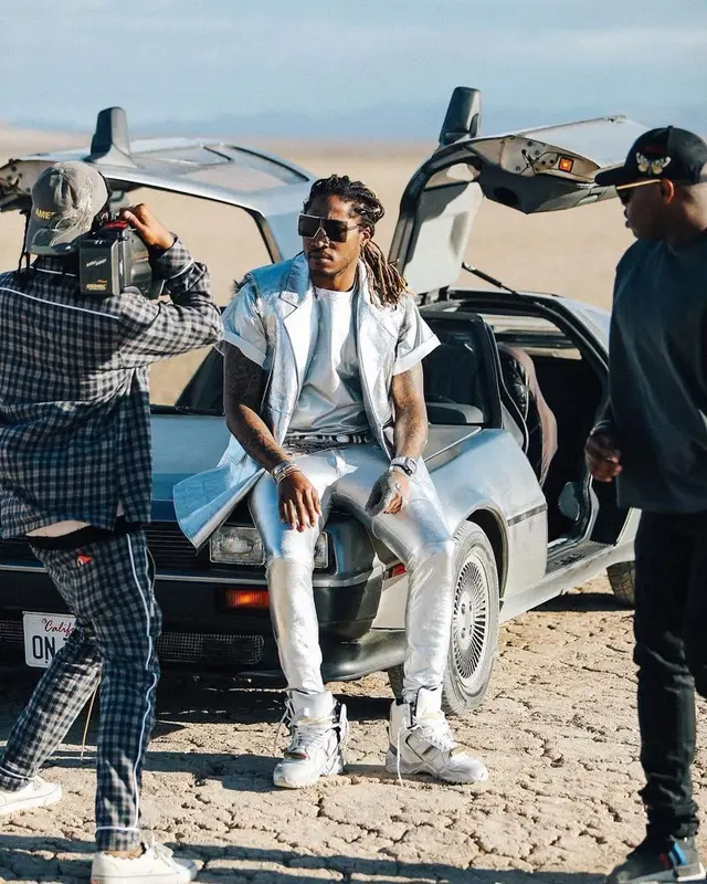 Future outfit in Maison Margiela and Saint Laurent, 2021