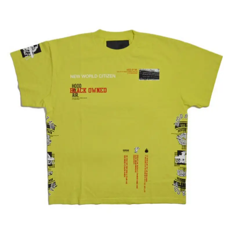 Hood by Air Formation Print T-Shirt | WHAT'S ON THE STAR?