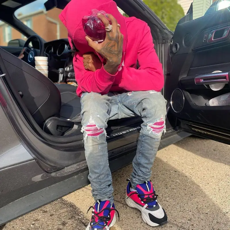 Baby Smoove outfit in Amiri and Dior, 2021