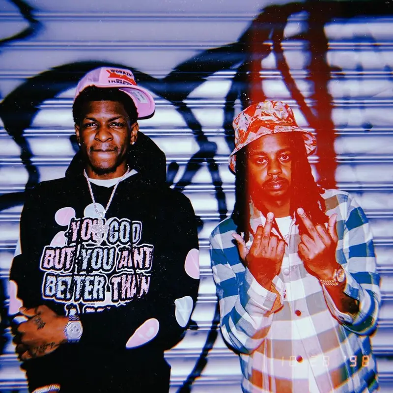 Babyface Ray outfit in Palm Angels, Amiri, and Casablanca, 2021