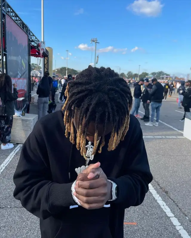 YNW BSlime outfit in Givenchy, 2021