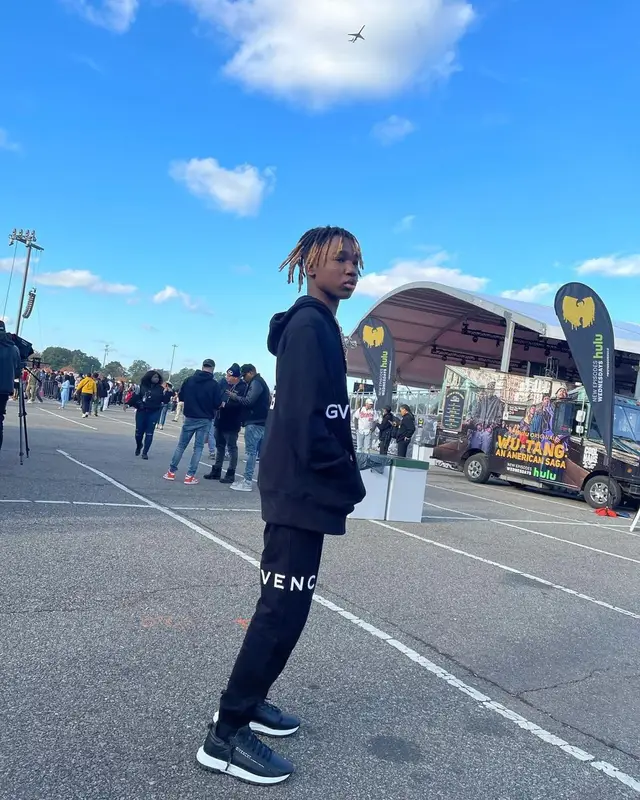 YNW BSlime outfit in Givenchy, 2021