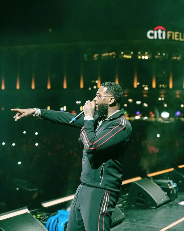 Gucci Mane outfit in Alexander McQueen and Cartier, 2021
