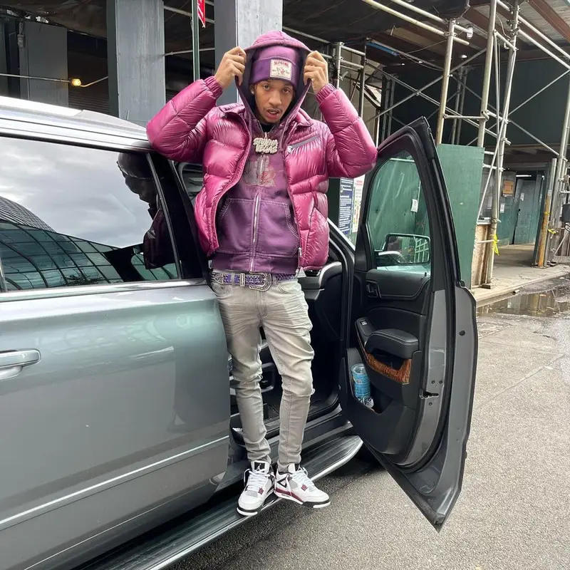 Stunna 4 Vegas outfit in Moncler, Supreme, and True Religion, 2021
