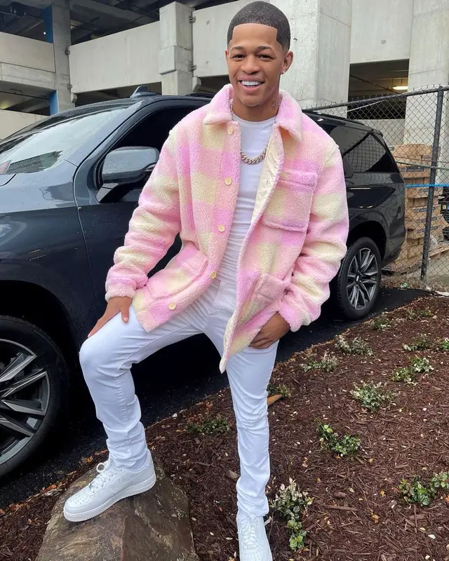 YK Osiris outfit in Lacoste, Amiri, and Nike, 2021