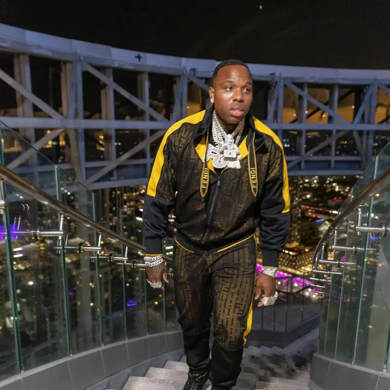 BandMan Kevo outfit in Fendi, 2021