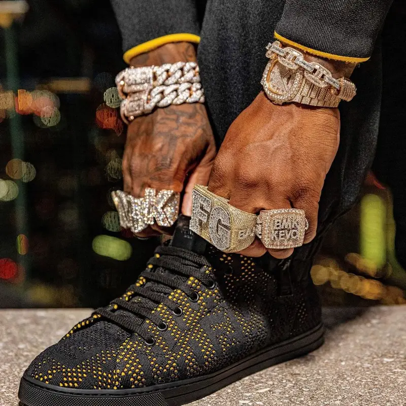 BandMan Kevo outfit in Fendi, 2021