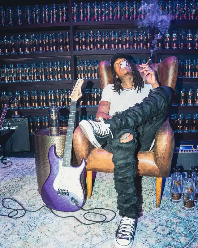 Wiz Khalifa outfit in Rick Owens, Converse, and Fresh I Am, 2021