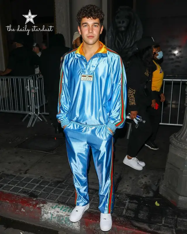 Austin Mahone outfit in Gucci and Nike, 2021