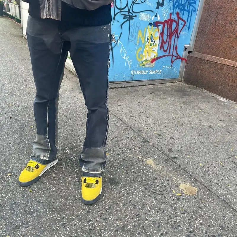 Key Glock outfit in Gallery Dept. and Jordan, 2021