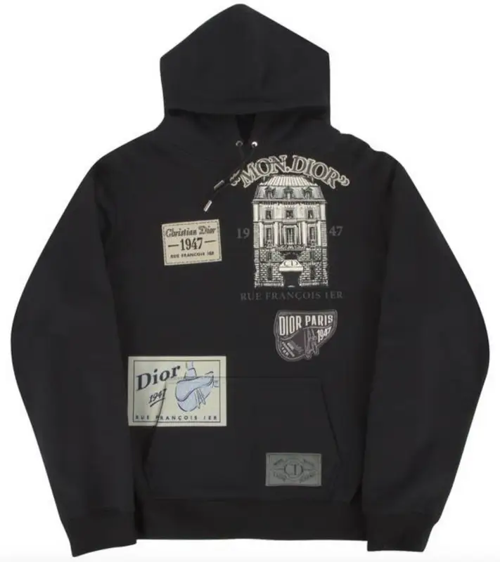 dior archive hoodie