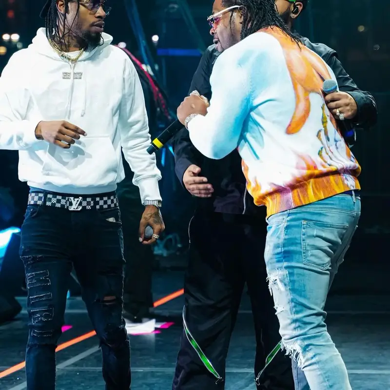Rowdy Rebel outfit in Who Decides War, Louis Vuitton, and Cartier, 2021